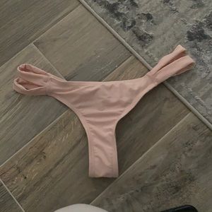 Boutine baby pink bikini bottoms